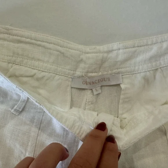 Cargo Linen Pants - Picture 3 of 4